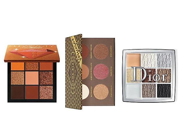 1. Obsessions Eye Palette de Huda Beauty (7,80 euros). 2. Voyager Cocoa Blend Eyeshadow Palette de Zoeva (13,59 euros). 3. Dior Backstage Custom Eye Palette (40,79 euros). Todo en Sephora.
