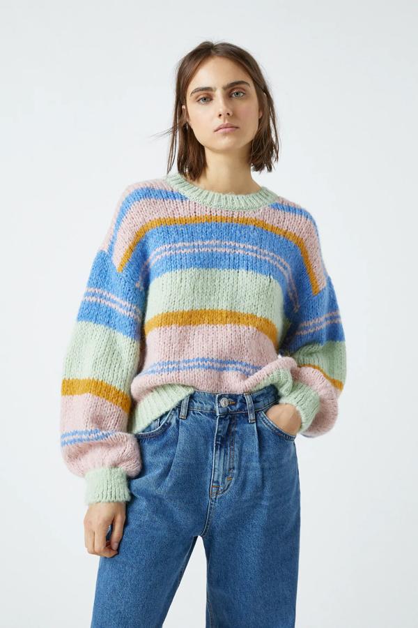 Fotos: 12 jerséis de rayas low cost que se convertirán en tus favoritos para el invierno