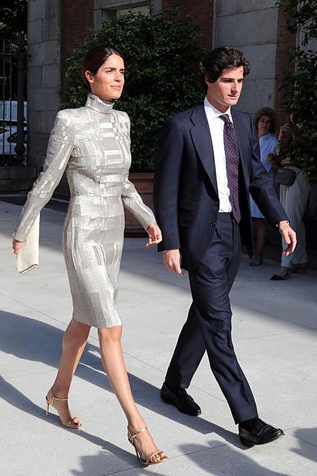 Sofía Palazuelo junto a su marido, el duque de Huéscar, Gtres.