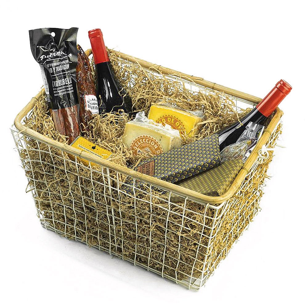 Cesta dulce y salado, de Petra Mora (155 €).