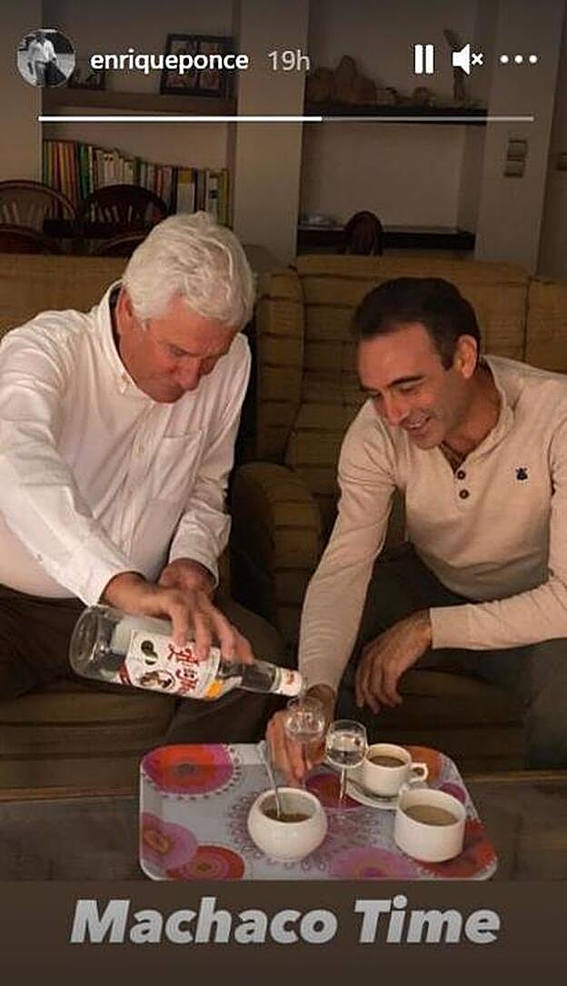 Esta es la imagen que compartía Ponce.