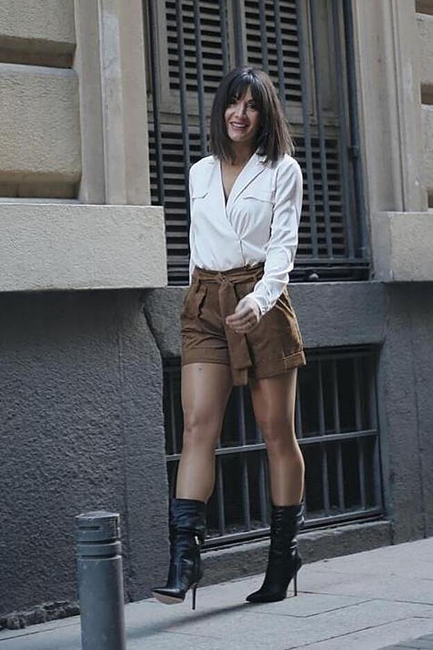 Nagore Robles con un total look de Lui Jo.