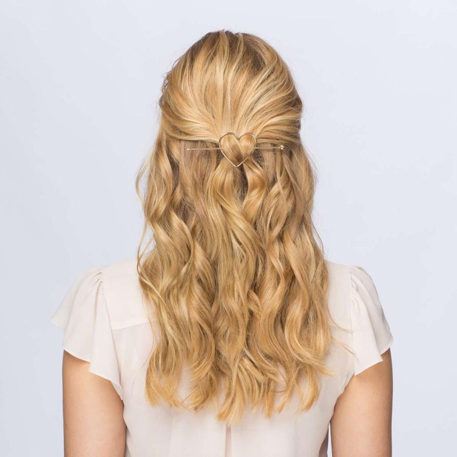 Horquilla para el pelo en forma de corazón de Bijou Brigitte. Precio: 3,95 euros.