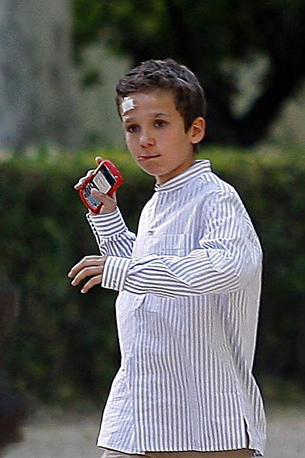 Forilán en una imagen sacando la lengua a los paparazzi, Gtres.