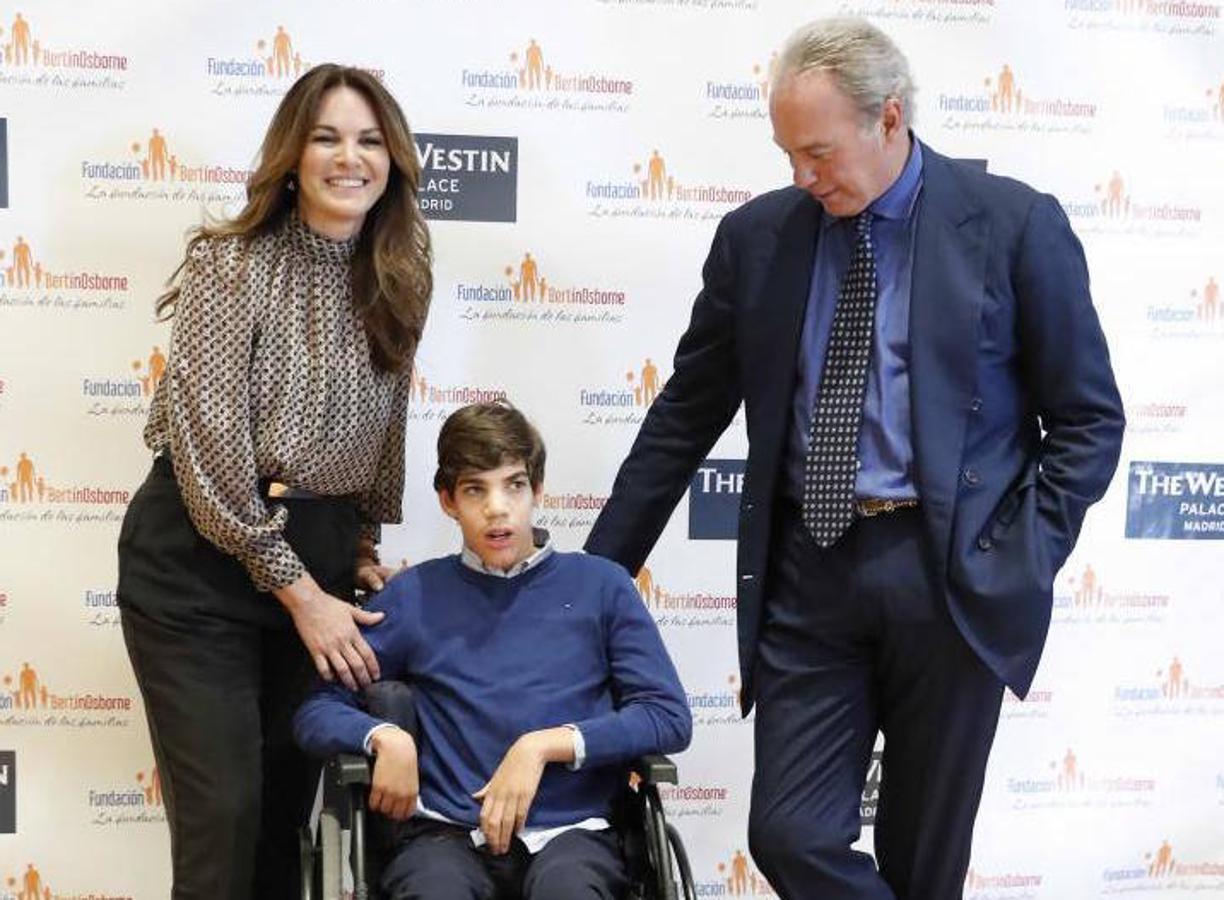 Fabiola y Bertn decidieron crear la Fundacion Bertín Osborne para ayudar a otras familias que estuvieran en su misma situación.