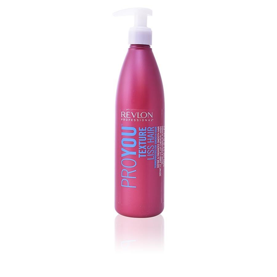 Proyou Texture liss hair termoprotector smooth hair de Revlon  es un termoprotector del cabello que define y prolonga el alisado, al mismo tiempo que mantiene su suavidad al tacto. Reduce los efectos de la electricidad estática, protege contra la humedad, suaviza y reduce el encrespado y deja el cabello liso y brillante durante más tiempo (8,78 euros).
