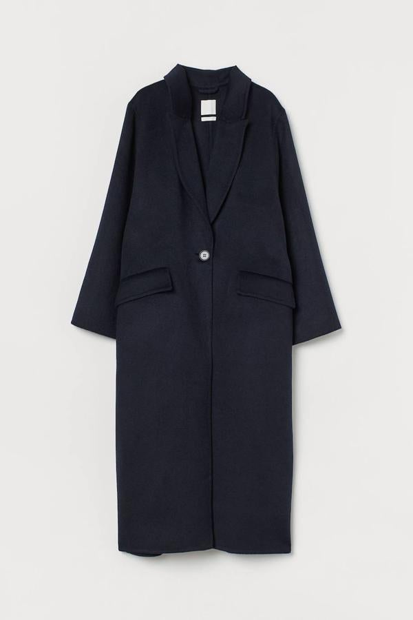 Abrigo XL de lana, de H&M (129 €).