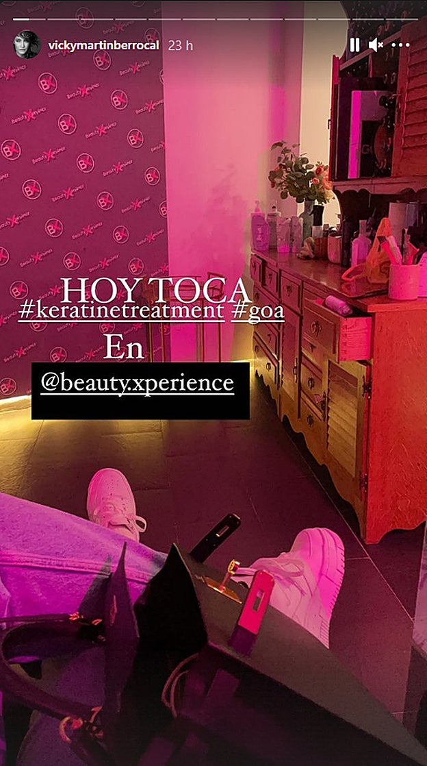 Vicky acudió a Beauty Xperience, su centro de belleza de confianza.