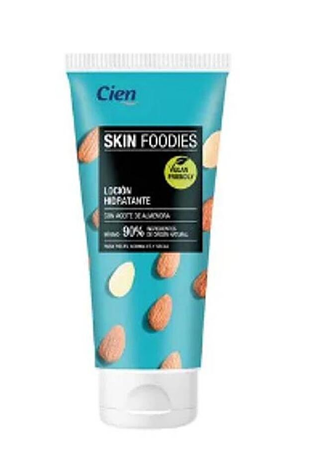 Loción hidratante de efecto alisante con aceite de almendras