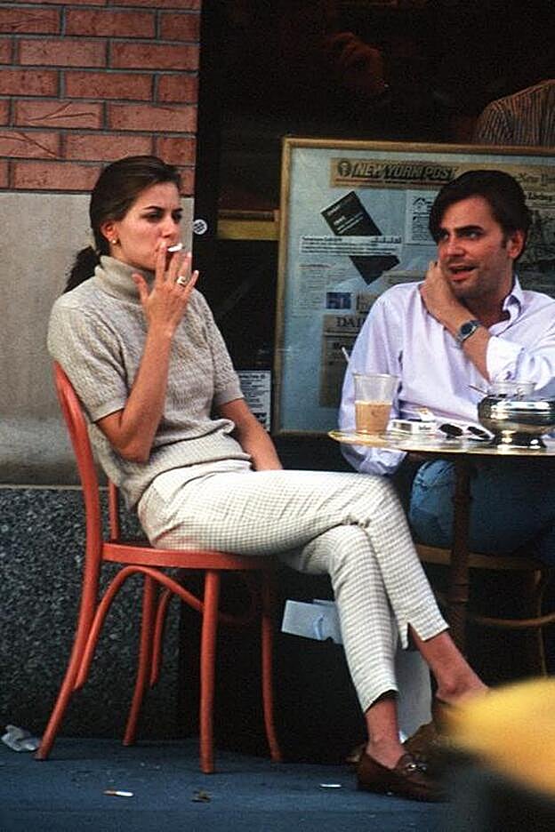 Esta foto pide a gritos un, "fumando espero al hombre a quien yo quiero", Gtres.