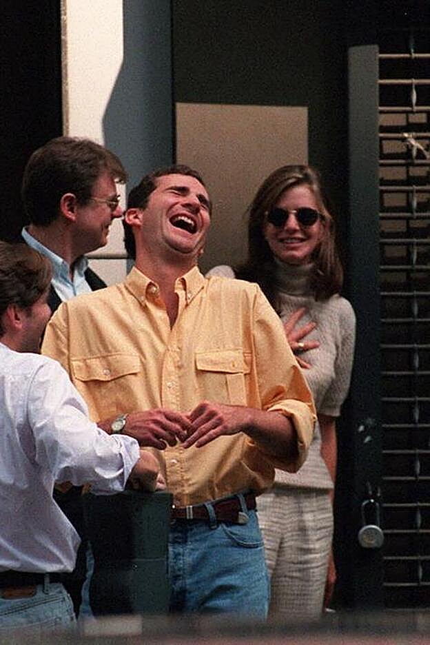 Don Felipe acompañado de Gigi Howard y unos amigos en NY, Gtres.