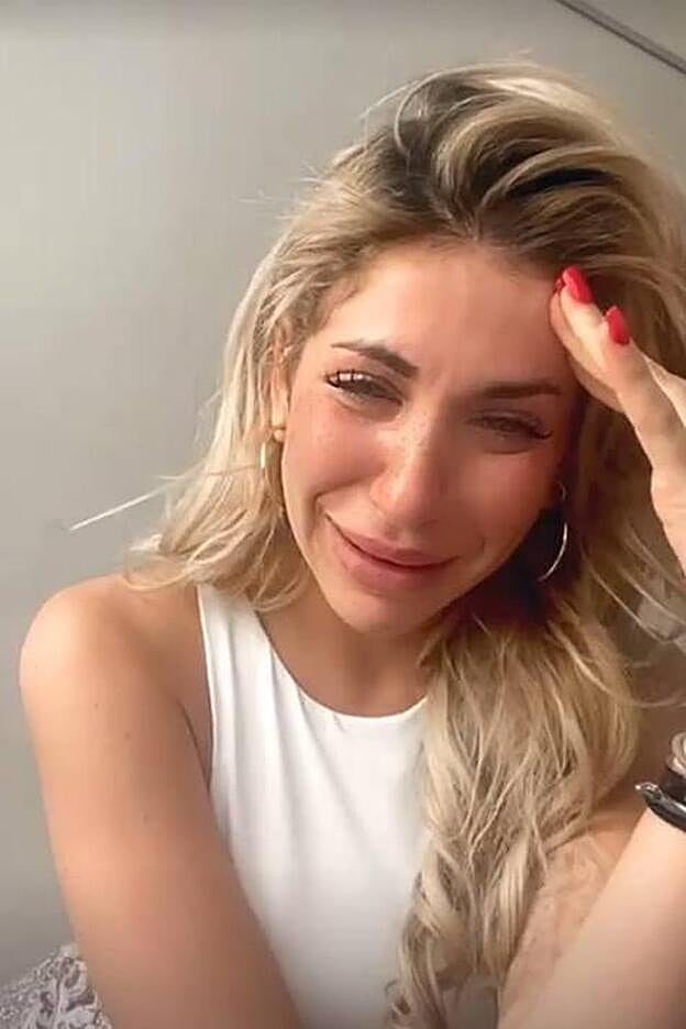 La exnovia de Froilán estaba desolada ante las críticas recibidas.