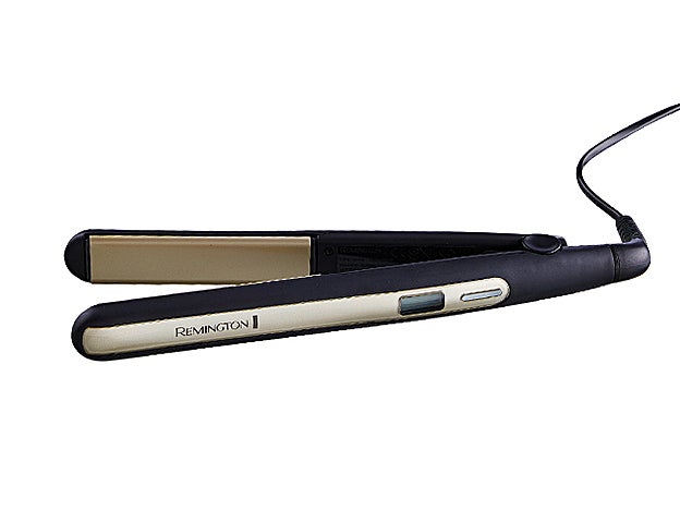 Plancha de pelo de Remington (19,99 €, en Aldi).