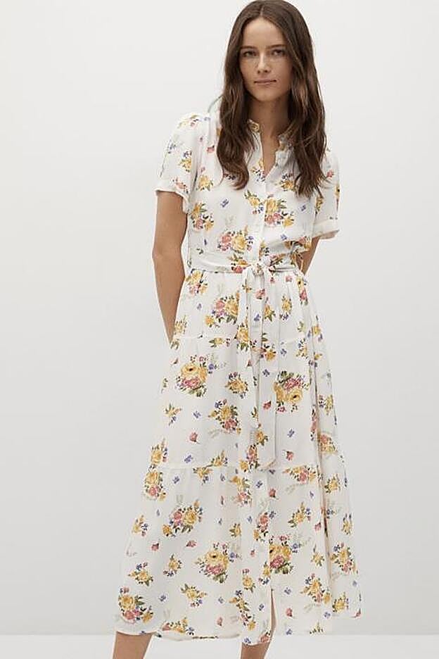 Perfecto tanto para un plan de día como para un evento más formal, este vestido quedará de maravilla tanto con deportivas como unas bonitas sandalias de tacón.