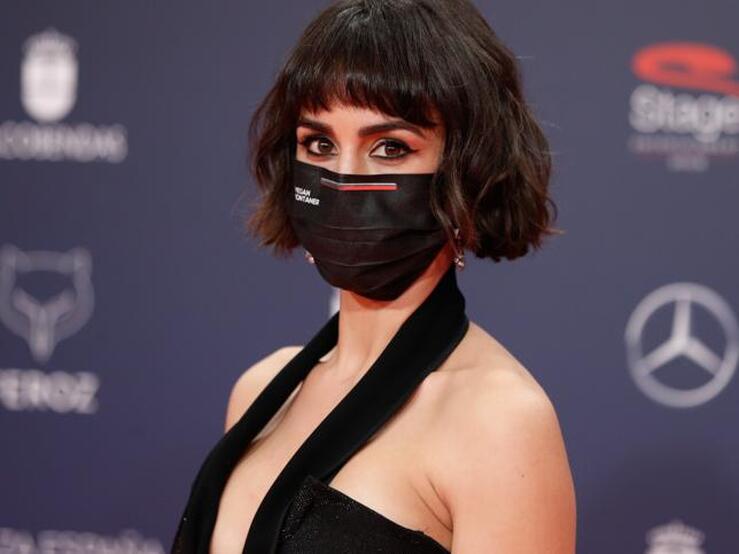 Fotos: Premios Feroz 2021: el flequillo ligero que quita años triunfa en la alfombra roja y confirma que es el corte de pelo tendencia de la primavera