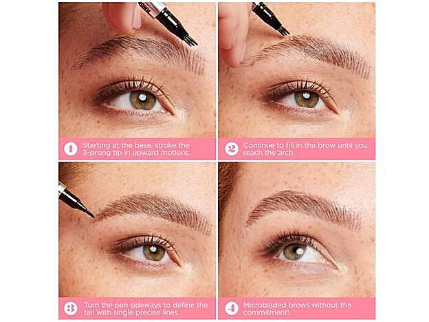 Cómo crear unas cejas gruesas y naturales, paso a paso.