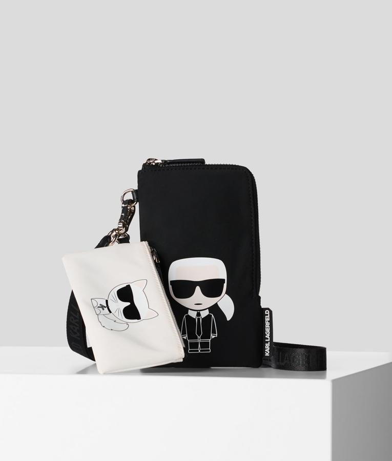 En color negro y con bolso pequeño a juego, de Karl Lagerfeld (99 euros).