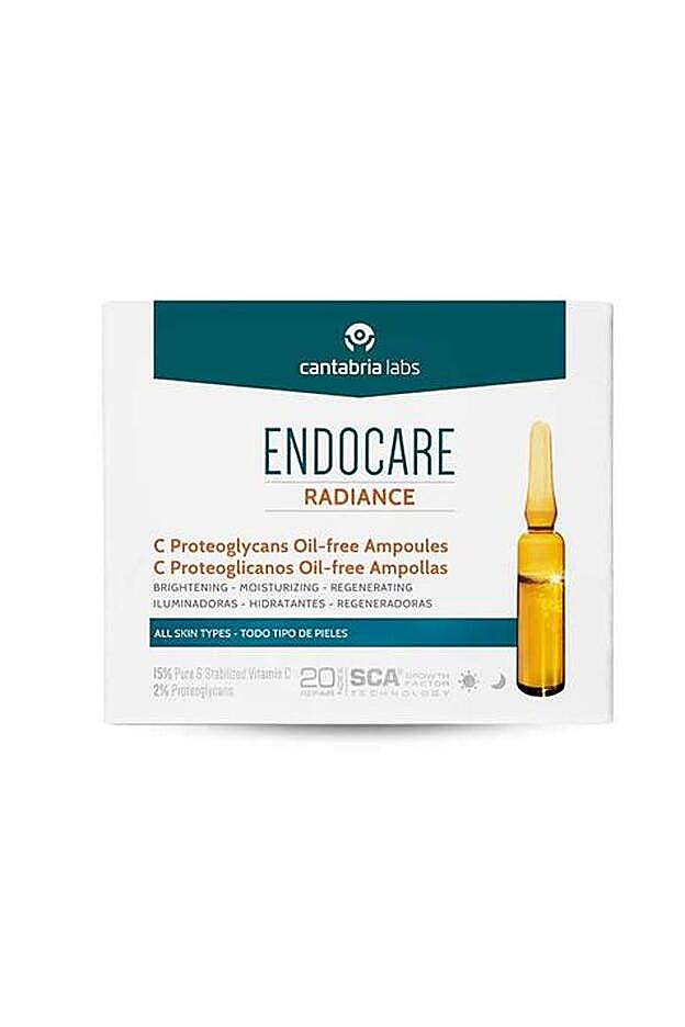 Ampollas C Proteoglicanos Oil-free Endocare Radiance de Cantabria Labs.