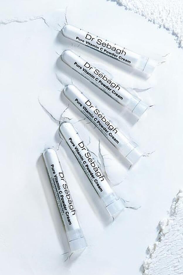 Pure Vitamin C Powder Cream de Dr. Sebagh. 113 euros/5 viales de 1,95g.