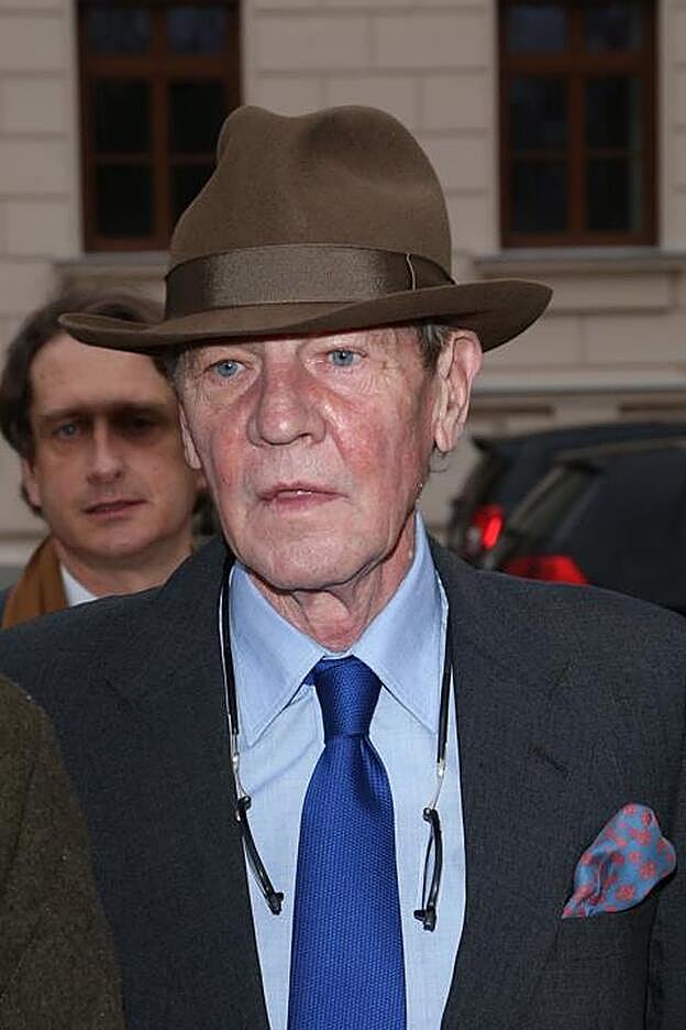 Ernesto de Hannover tras recibir la sentencia por el juicio celebrado esta semana en Austria.