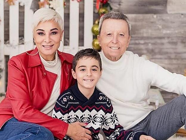 Con esta imagen la famlia Ortega Aldón felicitaba la última Navidad