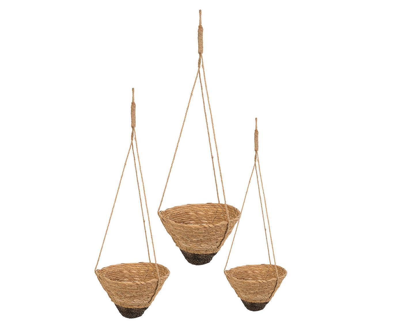 Estos cestos colgantes, perfectos para usar como maceteros, están rebajados a 23.99 euros en Westwing.