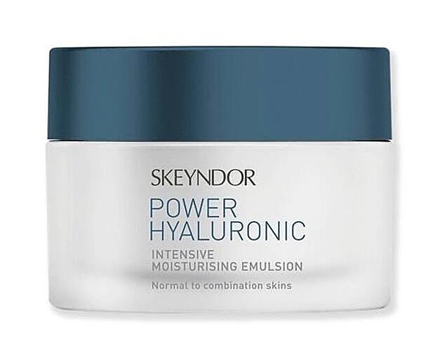 Emulsión facial Power Hyaluronic de Skeyndor (49 euros).