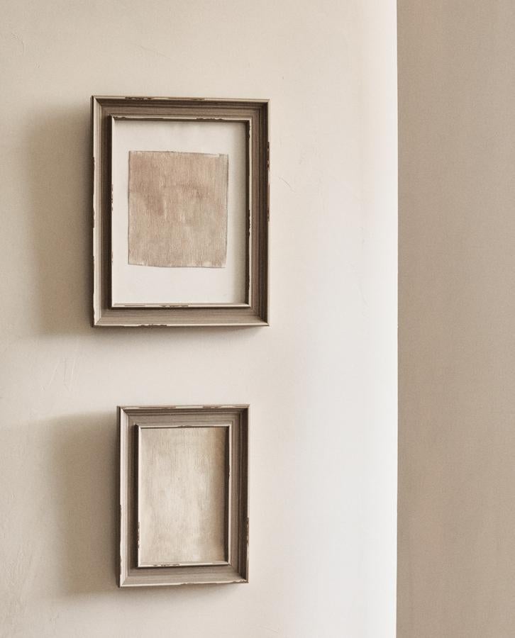 Disponible en dos medidas, 21x16 centímetros (12,99 euros) y 23x18 centímetros (15,99 euros) encontramos este marco con textura en varias tonalidades.