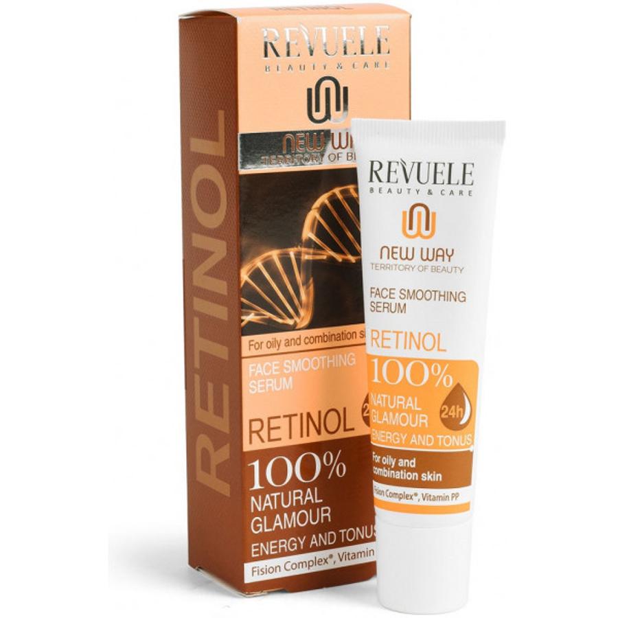 Sérum Facial Anti-manchas Retinol de Revuelve (1,99 euros) ayuda a aclarar las manchas pigmentadas, reduce su aparición y otras imperfecciones. Además, proporciona una intensa recuperación y regeneración de las células de la piel, nutriendo e hidratando profundamente.