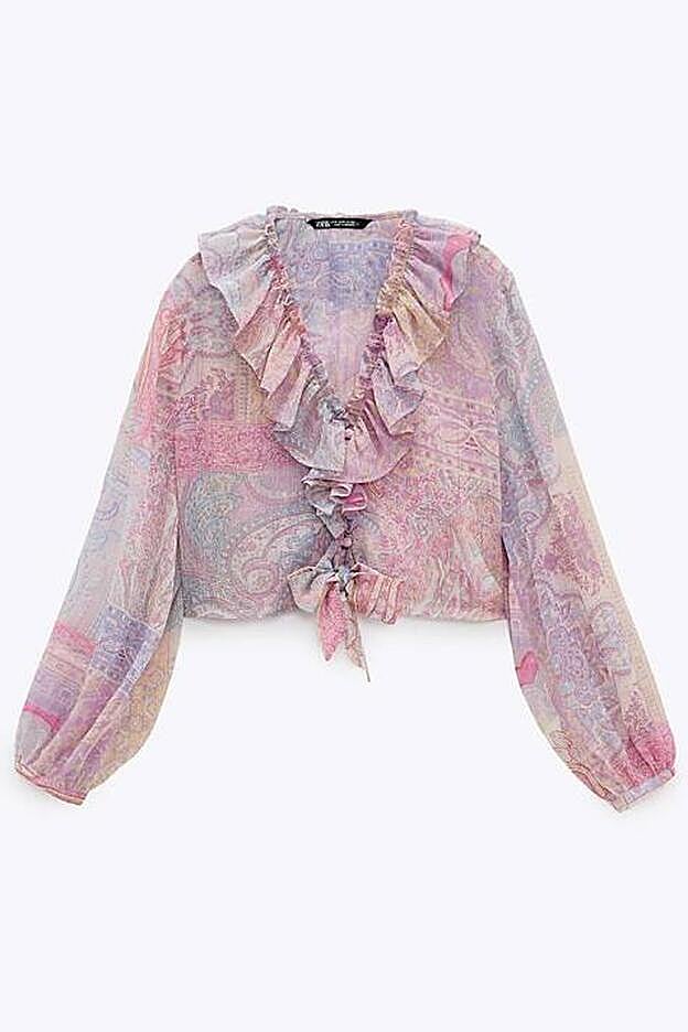 Podrás lucir la blusa aunque las temperaturas no sean demasiado elevadas