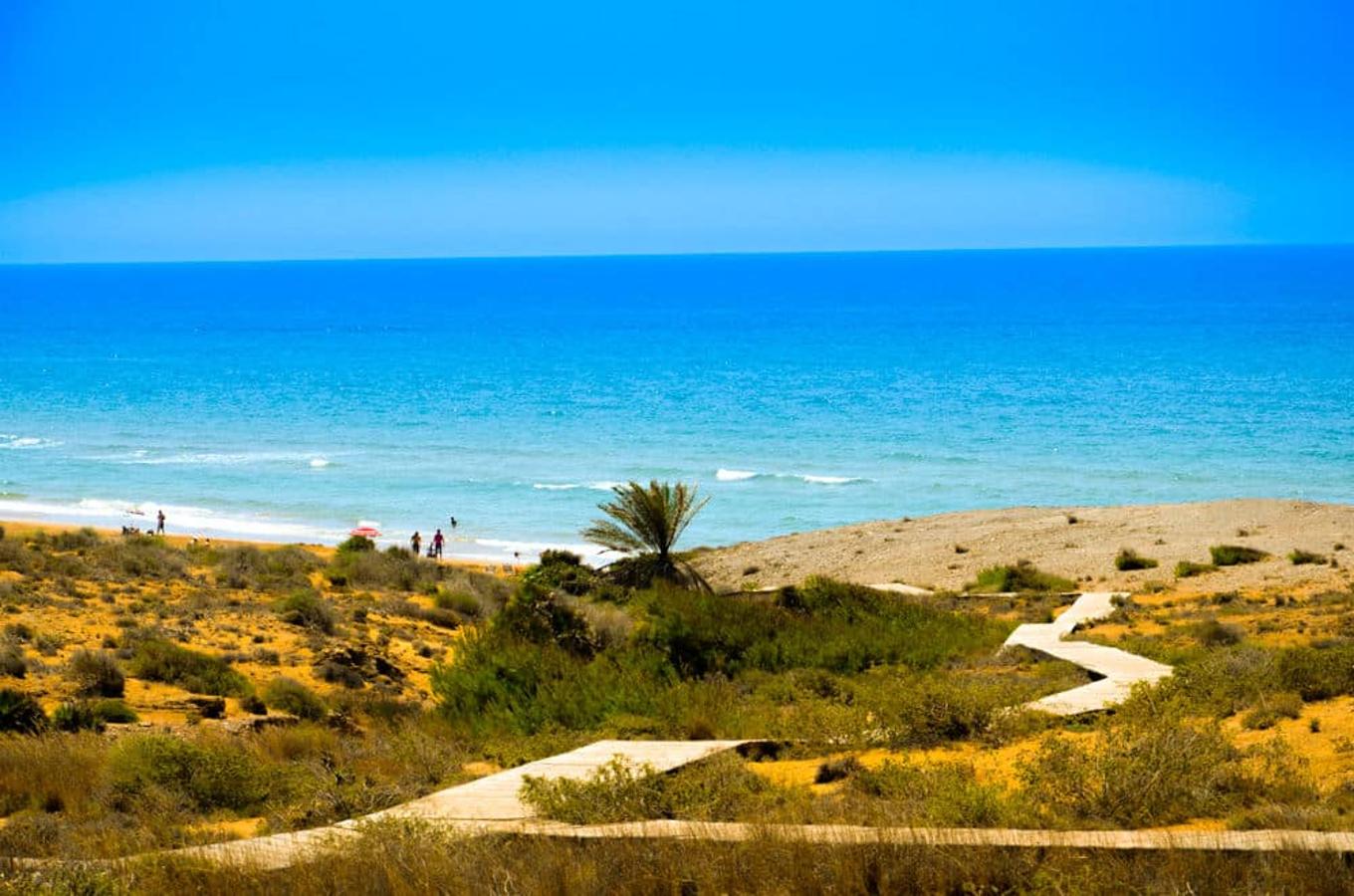 Playa de Calblanque, Parque Natural de Calblanque, Murcia.