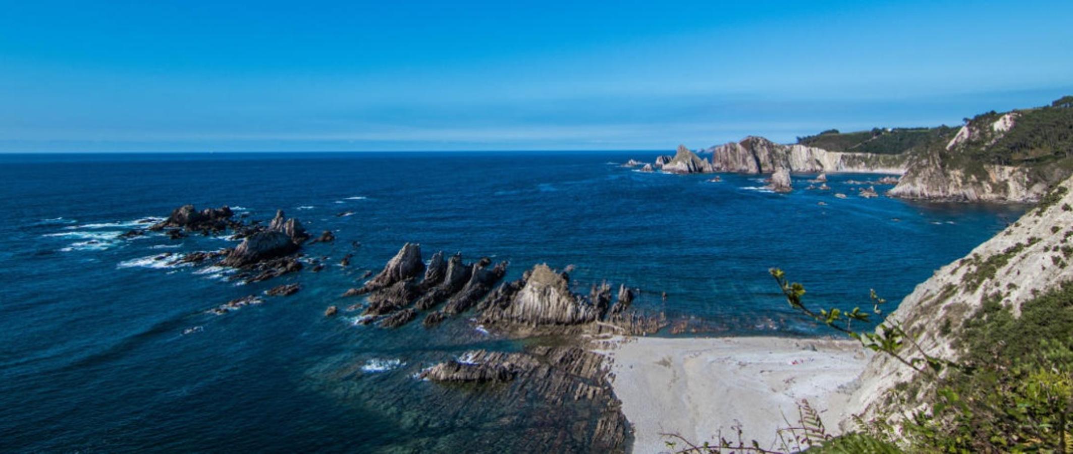 Playa de Gueirua, Asturias.