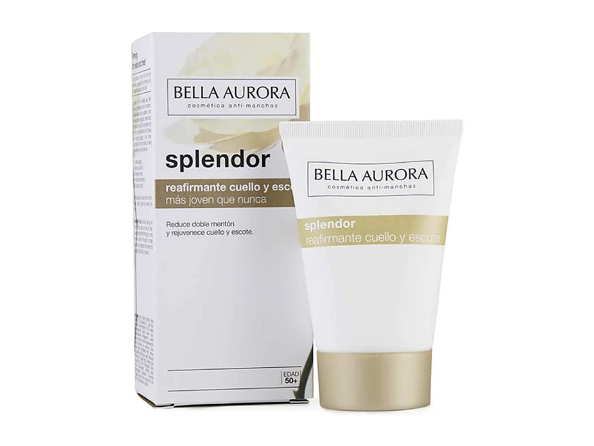 Crema reafirmante, especialmente indicada para la piel del cuello y escote. Posee péptidos de última generación y sales de calcio, para atenuar los signos de envejecimiento instalados en estas zonas. Combate la relajación de la piel, reafirmándola al instante. Reduce, de forma visible, la papada y exceso de flacidez del cuello para dejar una piel mucho más elástica.  Está diponible en PromoFarma por 14,55 euros .