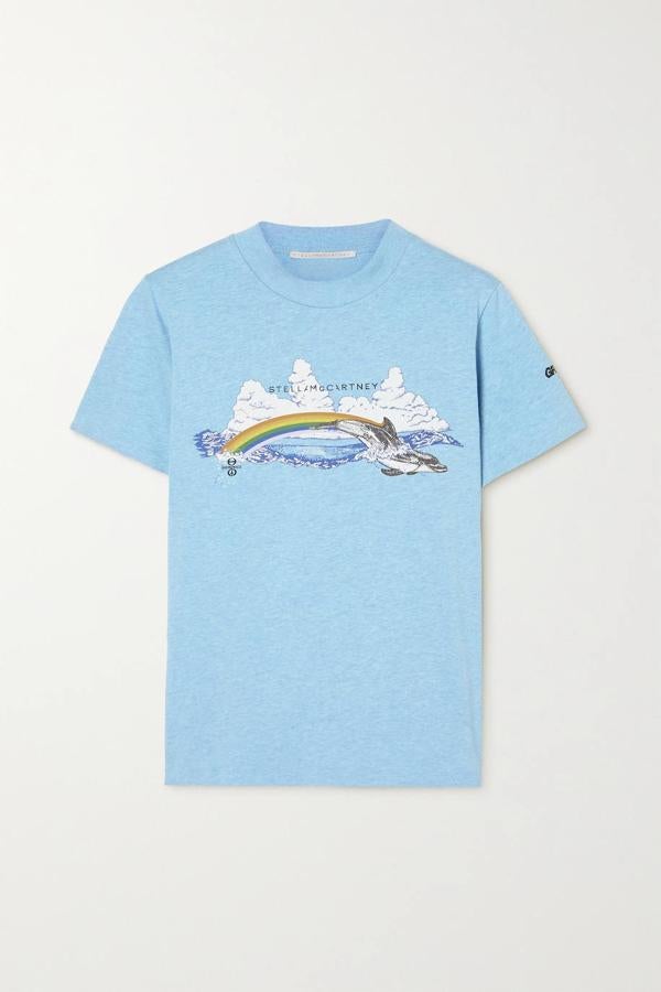 Camiseta de algodón estampada, de Stella McCartney (265 €).