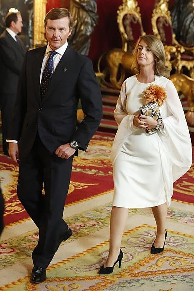 Sofía Landaluce y el duque de Calabria, Gtres.