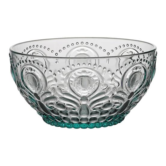 Los aperitivos se disfrutan mejor con cuencos llenos de estilo como este de El Corte Inglés. Fabricado en acrílico y con un ligero toque turquesa. Cuesta 3,95 euros.