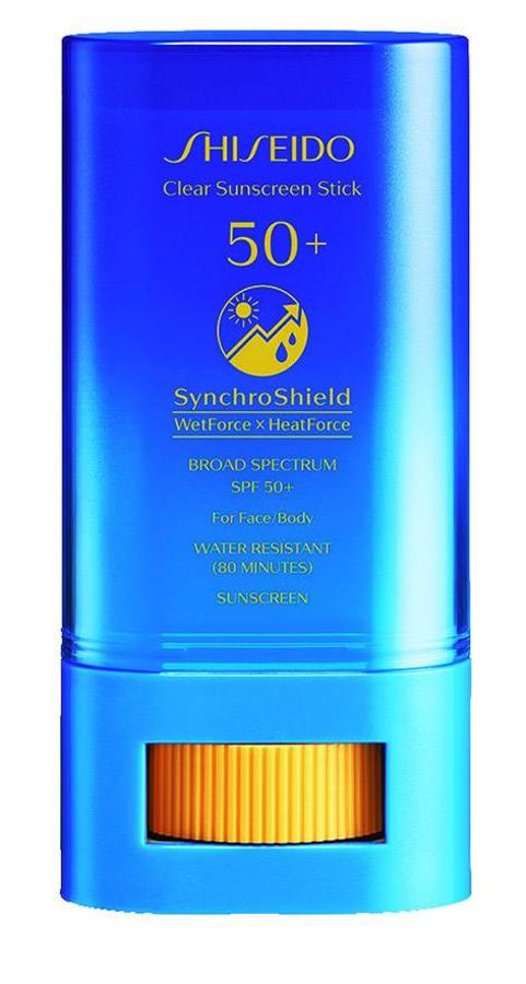 Shiseido. Clear stick UV protector (35,50 €).