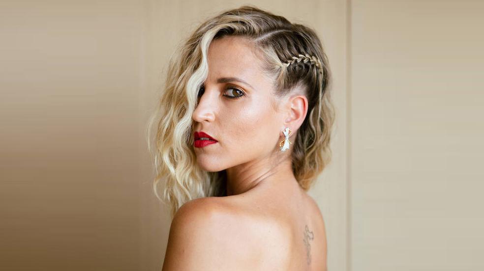 Ana Fernández en el Festival de Málaga.