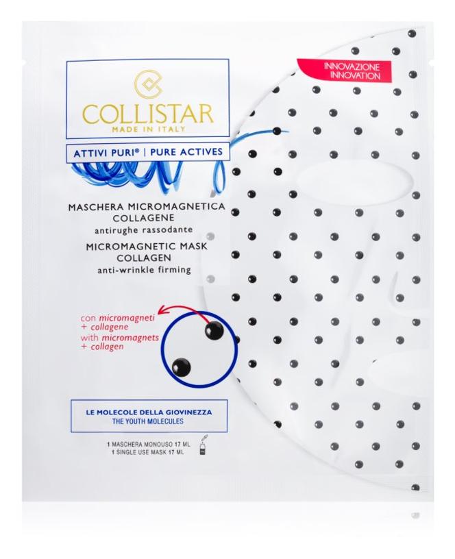 Collistar Pure Actives Micromagnetic Mask Collagen es una mascarilla que al aplicarla restaura la elasticidad y la sensación de confort, ilumina y refresca y embellece el aspecto general de la piel (7,50 euros).