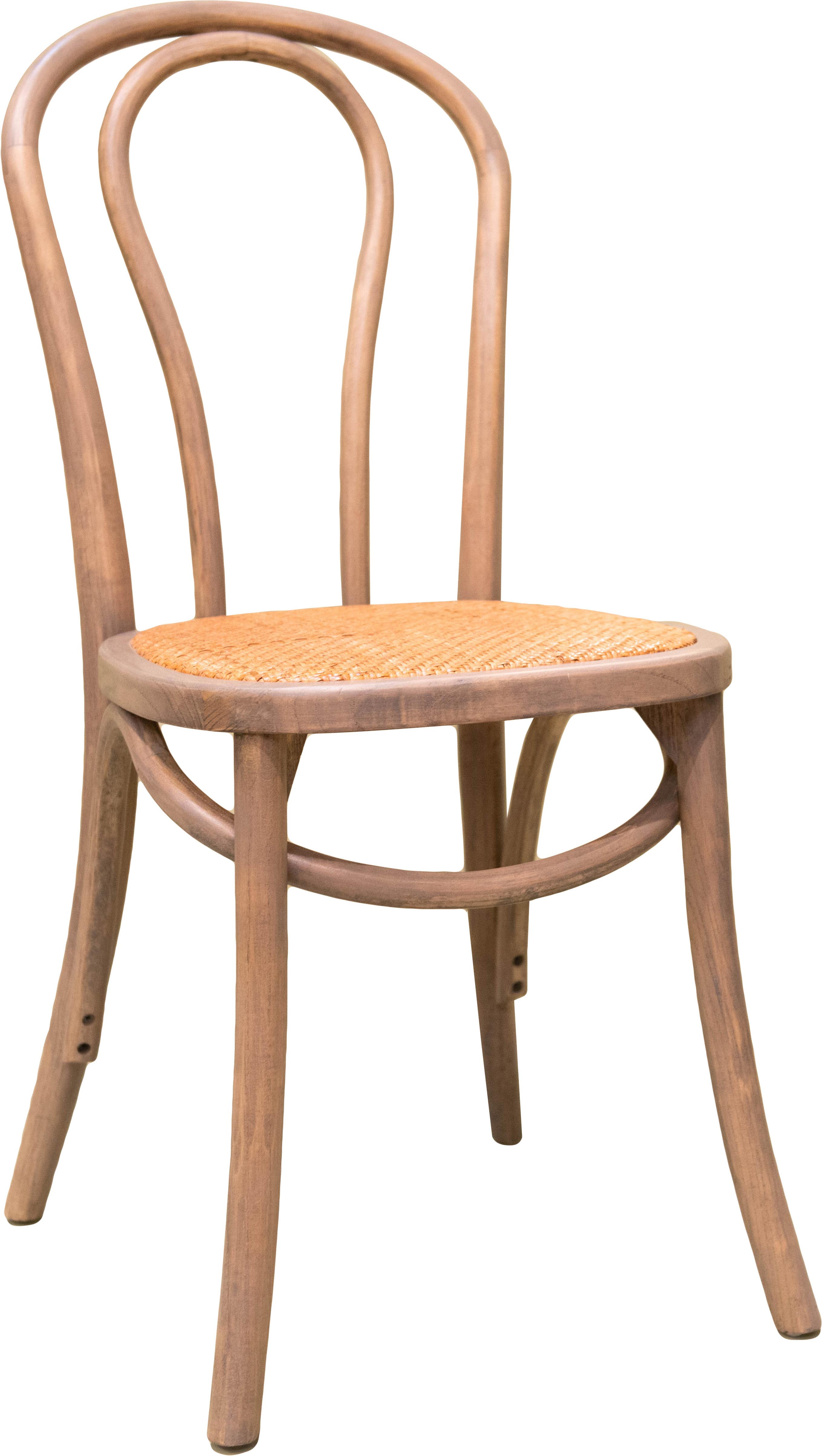 Otra silla que has podido ver un millón de veces en casas o restaurantes (de ahí que se conozca como silla bistró o café vienés) es esta de madera aparentemente sencilla. Sin embargo, es una réplica de la silla nº14 de August Thonet, el primer mueble que se fabricó de forma industrial. Con su característica madera torneada al vapor, esta versión 'low cost' se puede encontrar en Westwing Now por 174 euros.