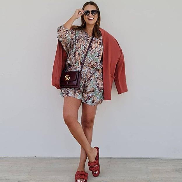El rejuvenecedor conjunto estampado de Mango con el que Paula Echevarría ha triunfado en Instagram