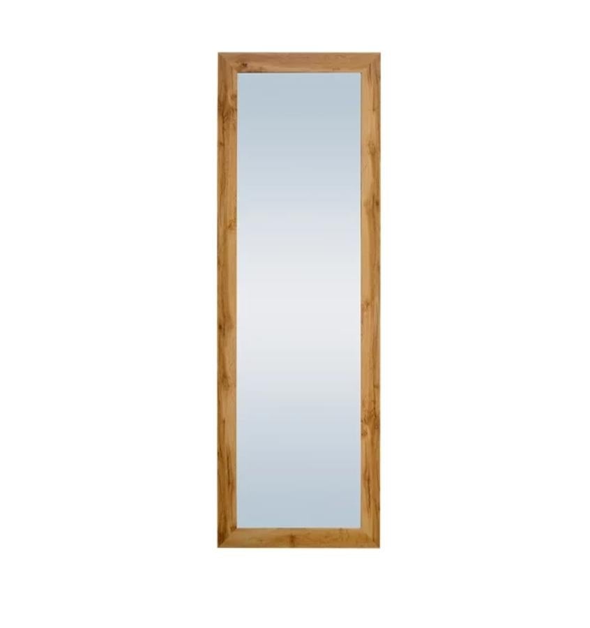 Con marco en madera certificada, este espejo de Leroy Merlin es uno de los más deseados. Cuesta 35,99 euros.