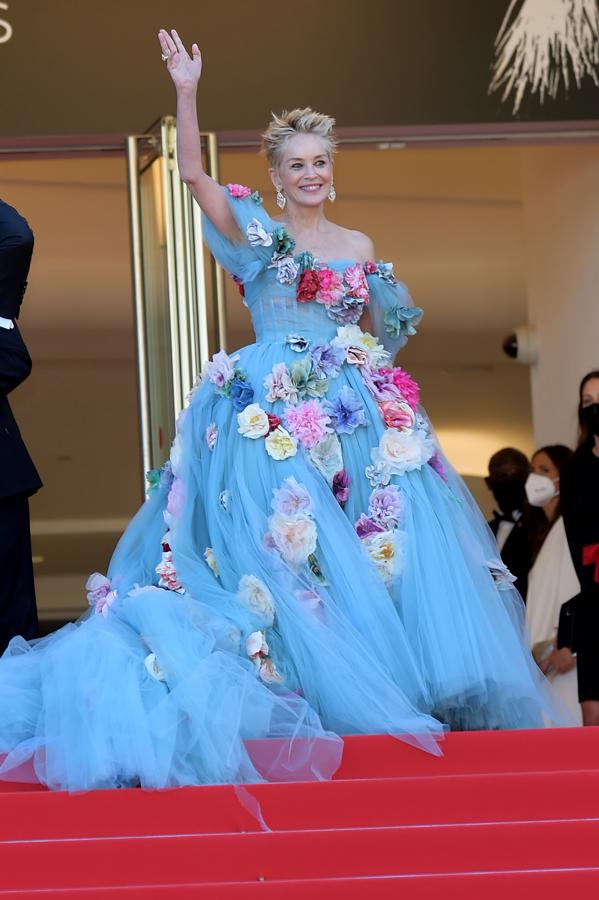 Sharon Stone, de Dolce&Gabbana.