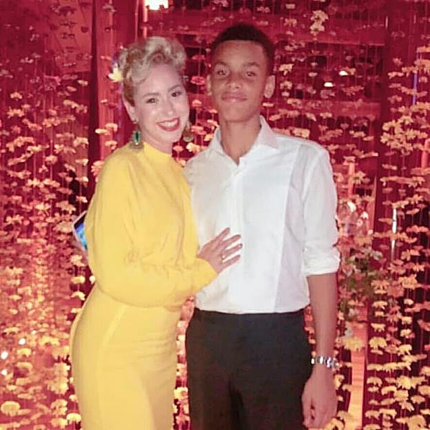 Jazmin Grace y Alexandre Grimaldi-Coste, juntos.