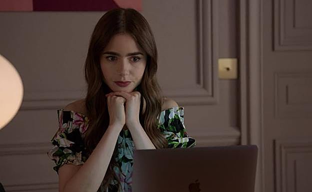 Lily Collins en Emily in Paris (Netflix)