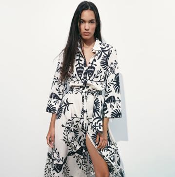 Imagen secundaria 1 - Tres vestidos camiseros tan favorecedores que te solucionan la maleta de verano