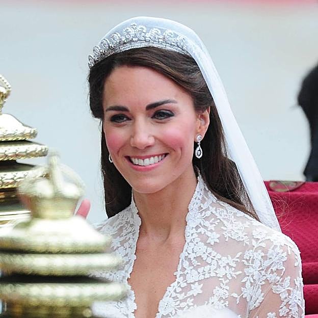 La duquesa de Cambridge llevó un maquillaje natural hecho por ella misma, en la Boda Real