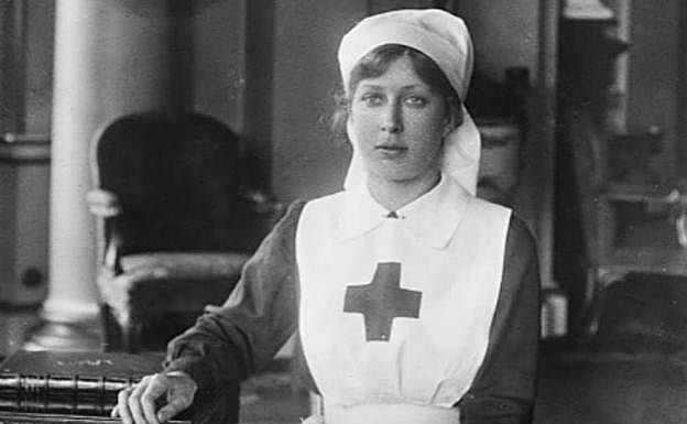 A los veintiún años Mary le pidió a su padre que le permitiera formarse y trabajar como enfermera pediátrica-