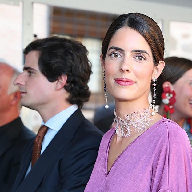 Sofía Palazuelo triunfa en la boda de su hermano Jaime con un vestido de invitada ideal (y tenemos su copia low cost)