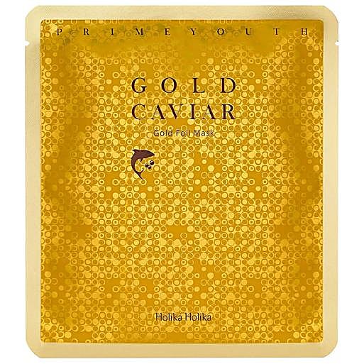 Prime Youth Gold Caviar Gold Foil Mask de Holika Holika